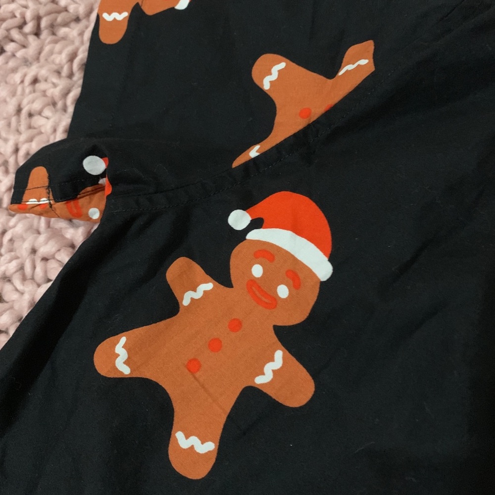 Gingerbread button down - Picture 3 of 4